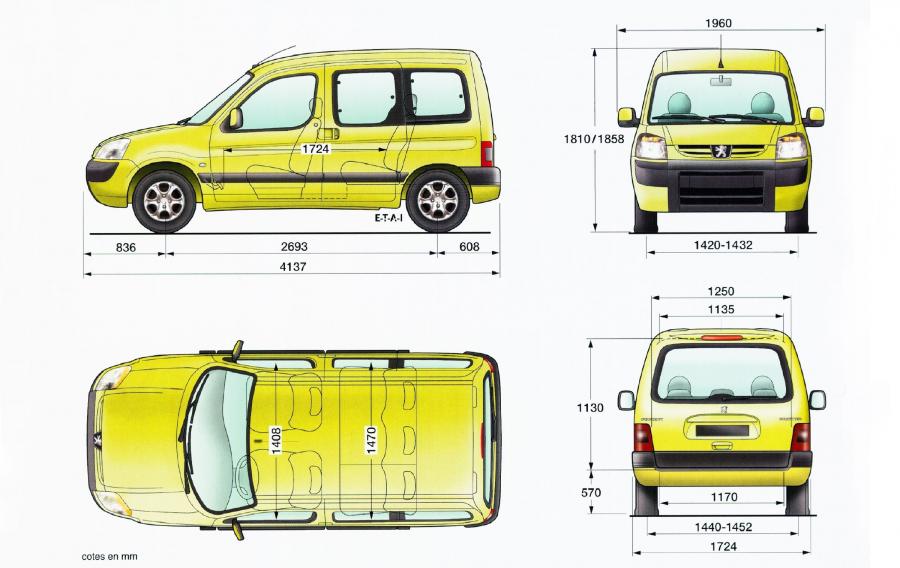  Peugeot Partner Tepee 2003 года  (фото 4 из 22)